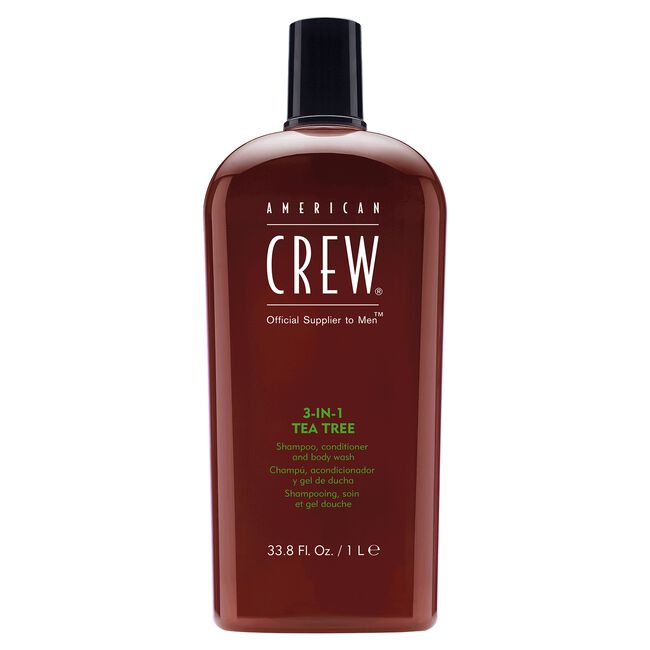 American Crew 3-in-1 Tea Tree Shampoo Conditioner & Body Wash