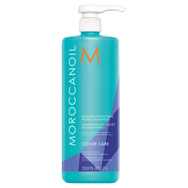 Moroccanoil Blonde Perfecting Purple Shampoo